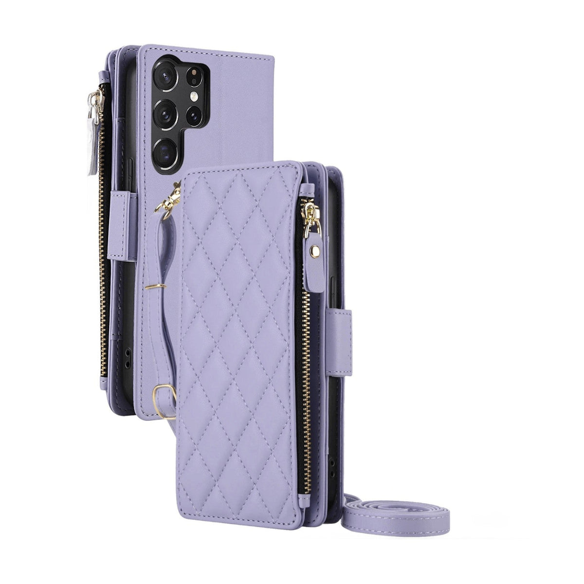 Leather Fold-Out Multi-Compartment Wallet Case for Samsung Galaxy S26 Series