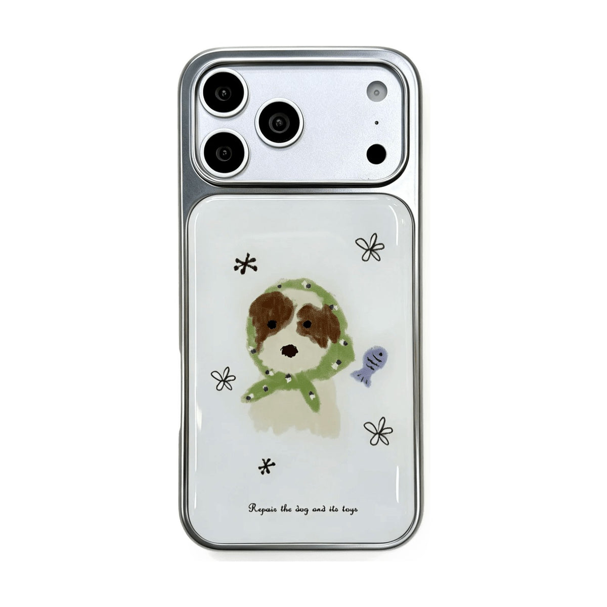 Silver-Tone Electroplated with Raised Lens Ring for iPhone 17 Series