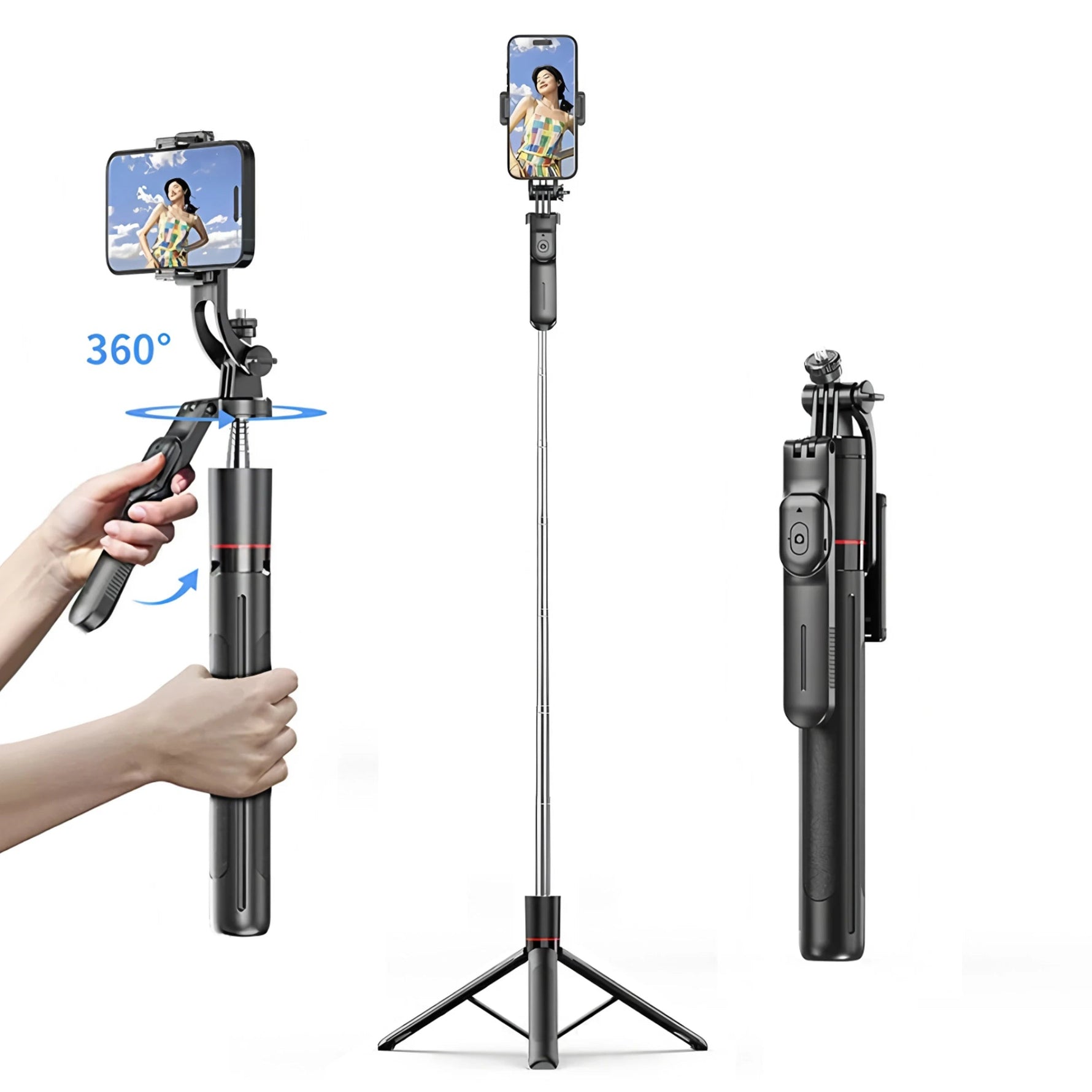 67-inch Bluetooth Selfie Stick Tripod