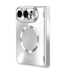 Electroplated Hinge Protection Case with Built-In Stand for iPhone Duo