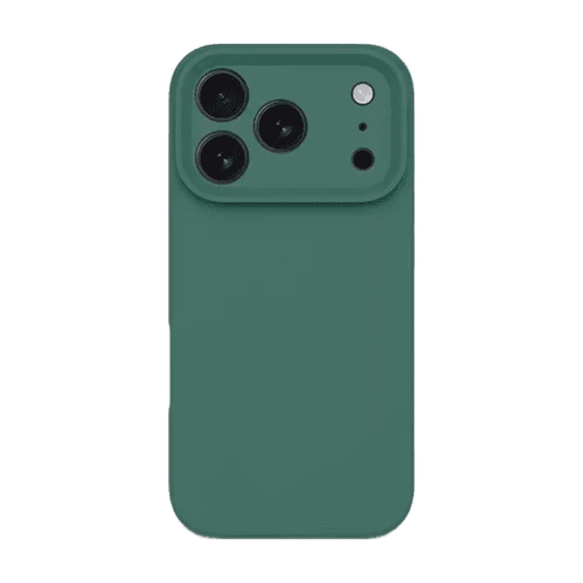 Liquid Silicone Camera Protection Case with Raised Lens Ring for iPhone 17 Series