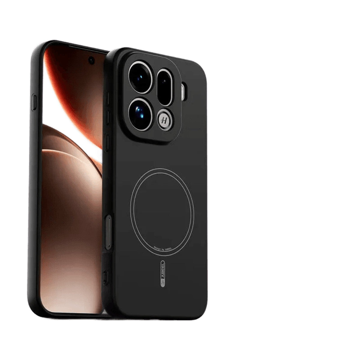 Raised Camera Protection Ring Case with Shock-Absorbing Design for OPPO Find X9 Series