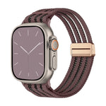Woven Nylon Magnetic Closure Strap for Apple Watch