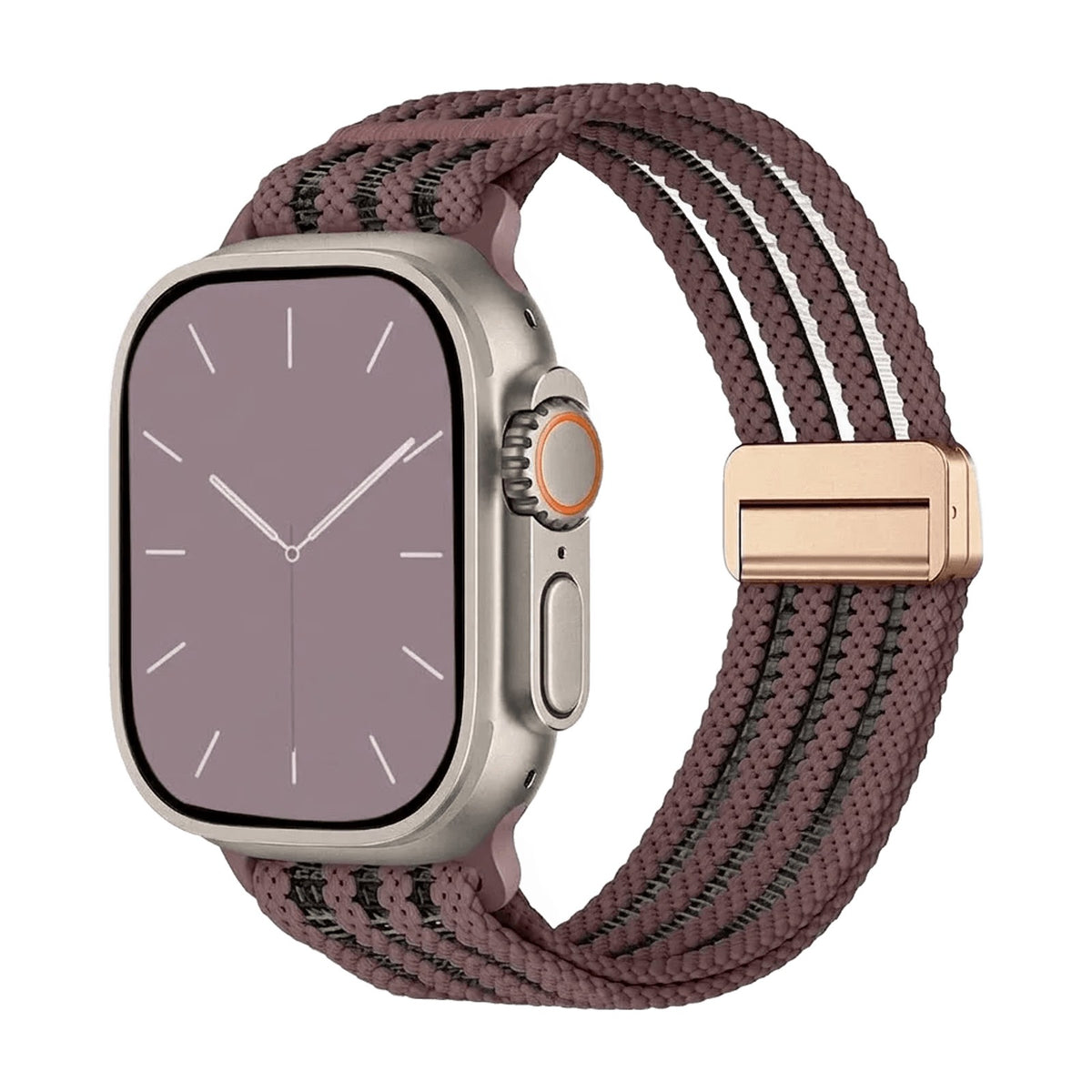 Woven Nylon Magnetic Closure Strap for Apple Watch