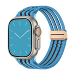 Woven Nylon Magnetic Closure Strap for Apple Watch