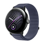 Elastic Nylon Velcro Adjustment Watch Band for Google Pixel Watch 3