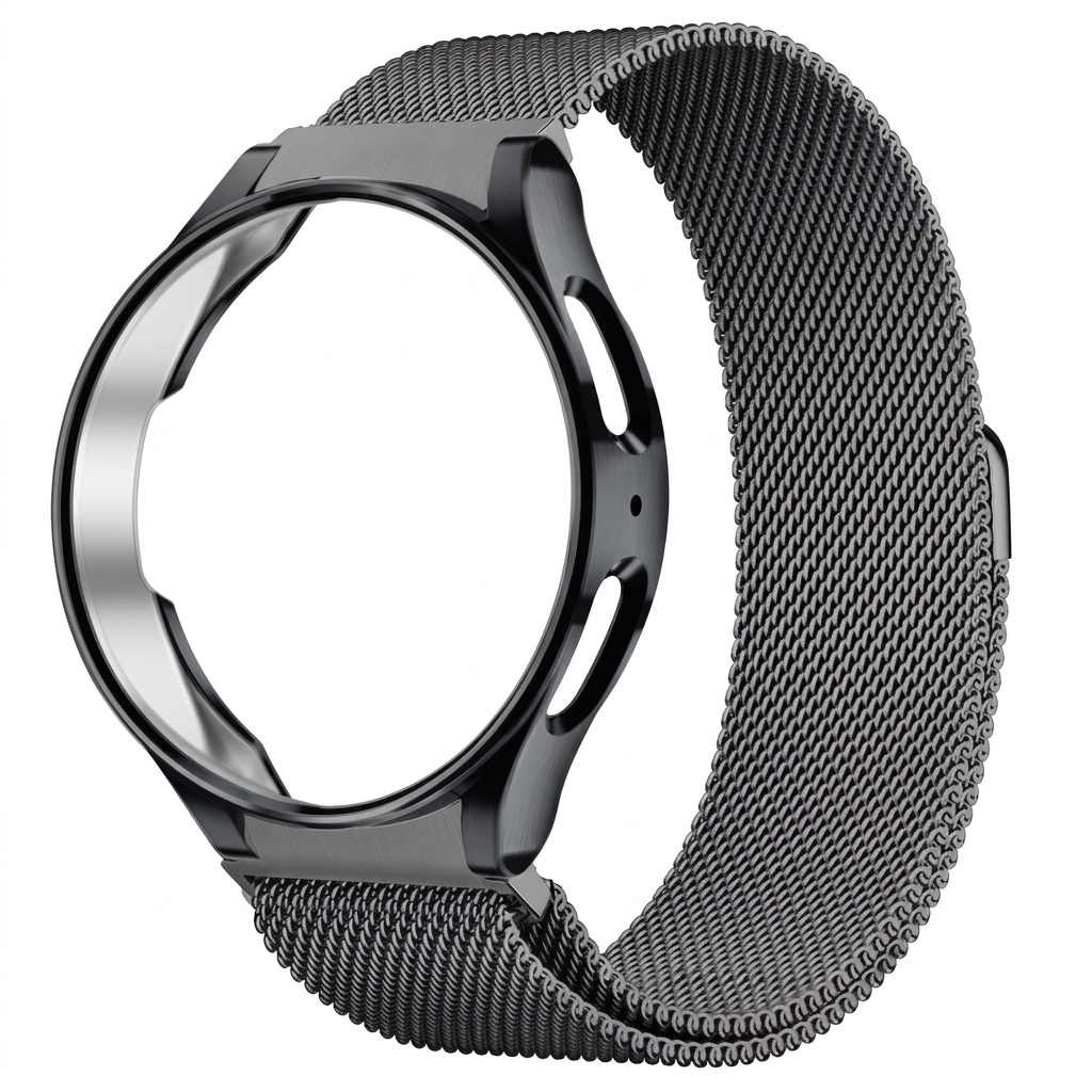 Samsung Galaxy Watch 6 Metal Milanese Band with Matching Case