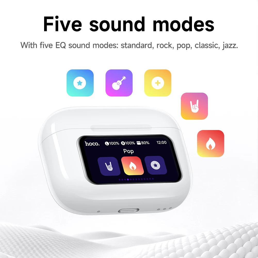 HOCO EW72 Bluetooth 5.4 ANC Wireless Earbuds
