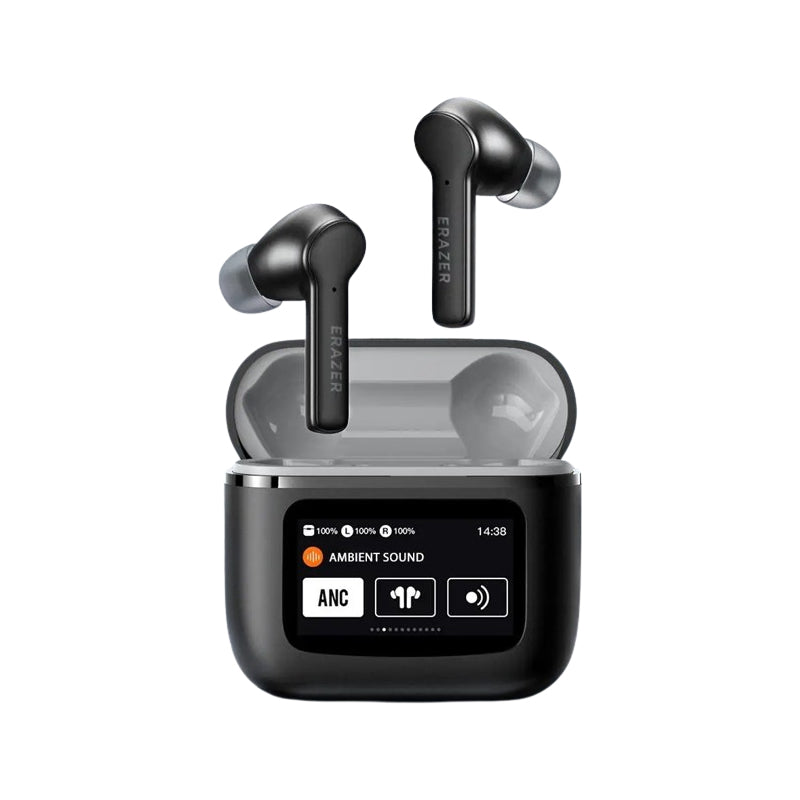 Lenovo ERAZER XP1 Bluetooth Earphones with LCD Intelligent Color Display, Waterproof and Long Battery Life