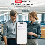 Lenovo Erazer XP6 AI Translation Bluetooth 5.4 Earphones with Color Touch Screen