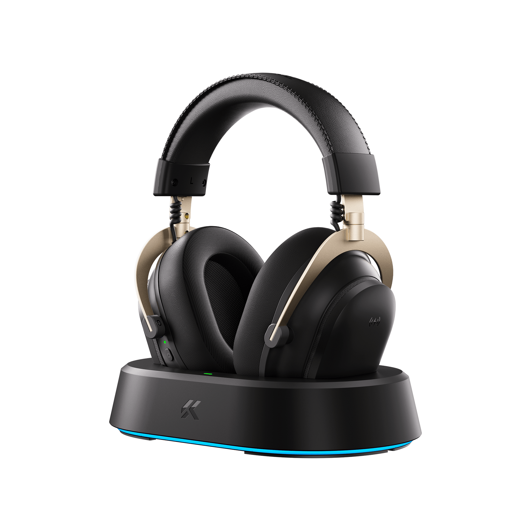 MCHOSE V9 Turbo Wireless Gaming Headset with Wireless Charger