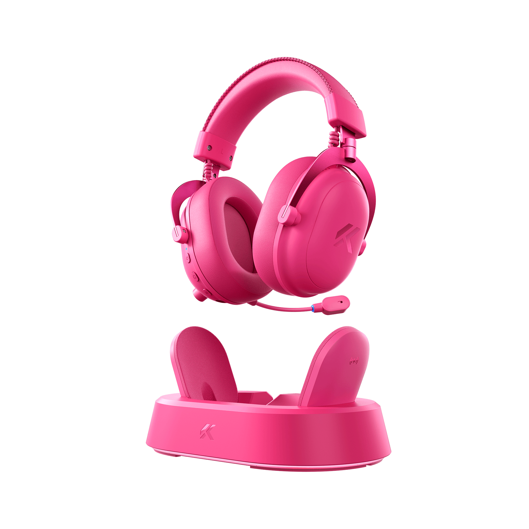 MCHOSE V9 Turbo Wireless Gaming Headset with Wireless Charger
