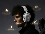 MCHOSE V9 Turbo Wireless Gaming Headset with Wireless Charger