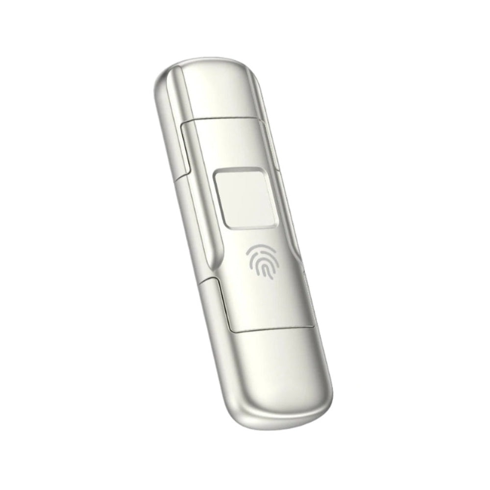 High-Speed USB 3.2 Gen 2 Flash Drive with Fingerprint & AES256 Security