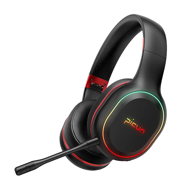 Picun P80X Wireless RGB Gaming Headset
