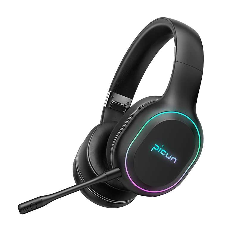Picun P80X Wireless RGB Gaming Headset