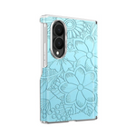 Luxury Magnetic Embossed Leather Case for Samsung Galaxy Z Fold 8