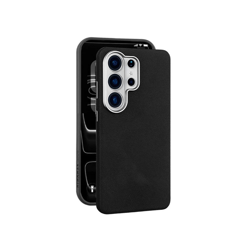 Simple Magnetic Braided Rope Case with Lens Protection for Samsung Galaxy S26 Series