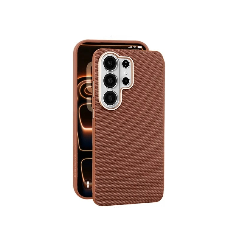 Simple Magnetic Braided Rope Case with Lens Protection for Samsung Galaxy S26 Series