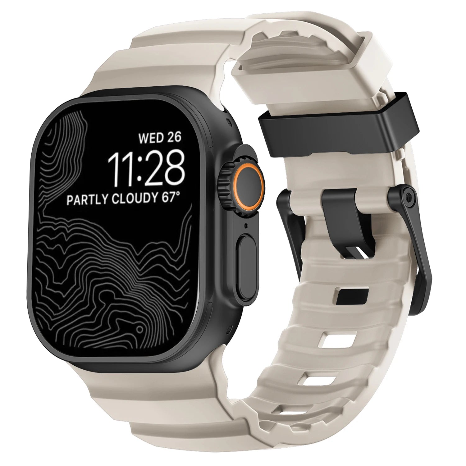 High-End Trail Silicone Strap for Apple Watch