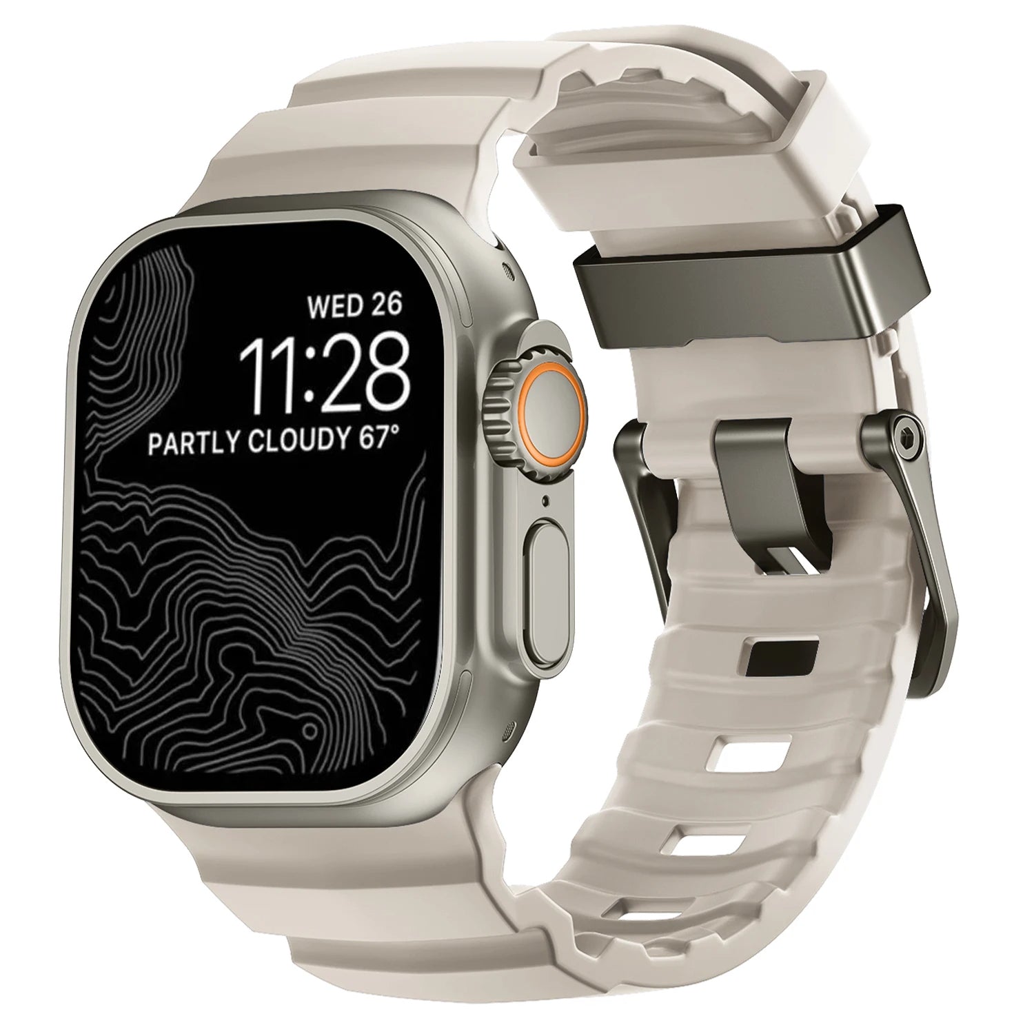 High-End Trail Silicone Strap for Apple Watch