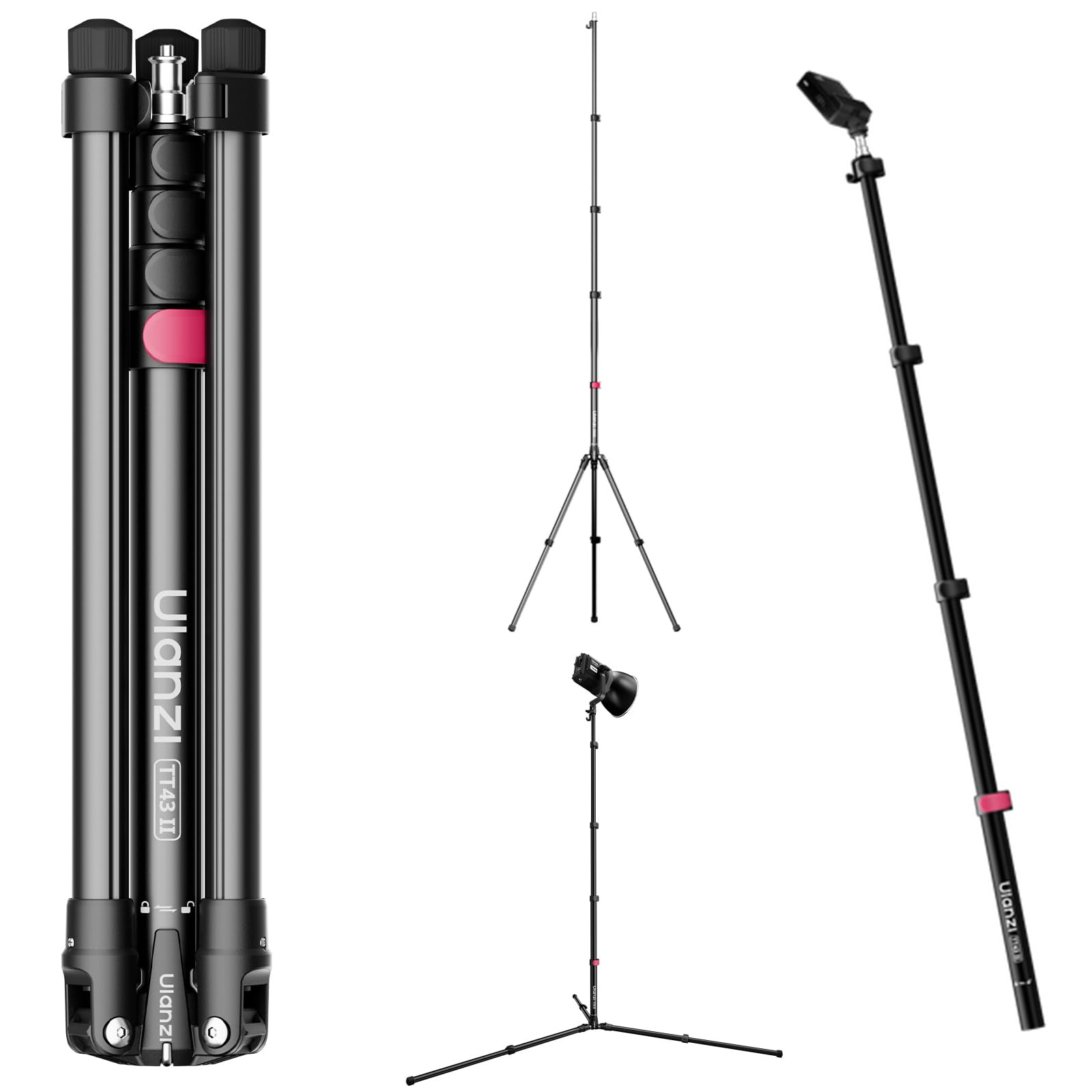 Ulanzi TT43 II Aluminum Light Stand Tripod