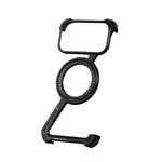 iPhone 17 Series Shockproof Z-Shape Case with 360° Magnetic Rotating Stand